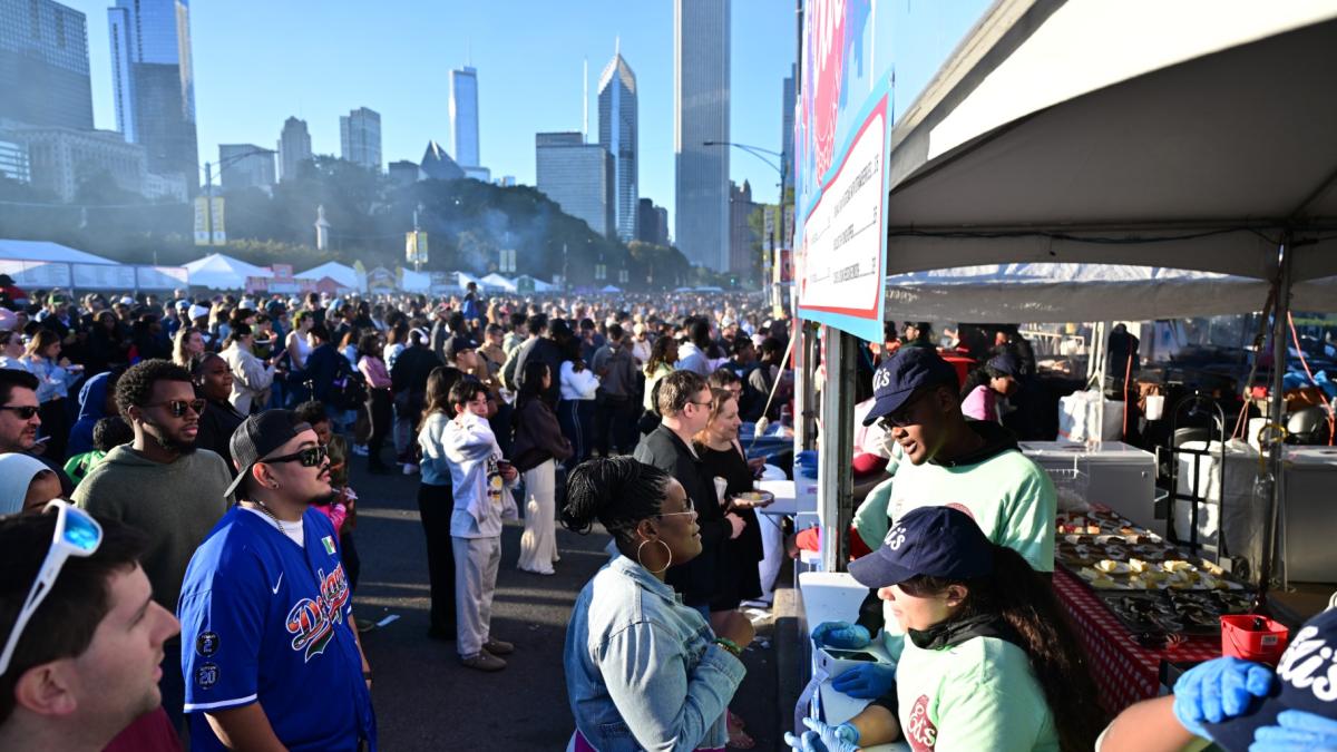 The 2024 Taste of Chicago in Grant Park. (Patrick L. Pyszka / City of Chicago) 