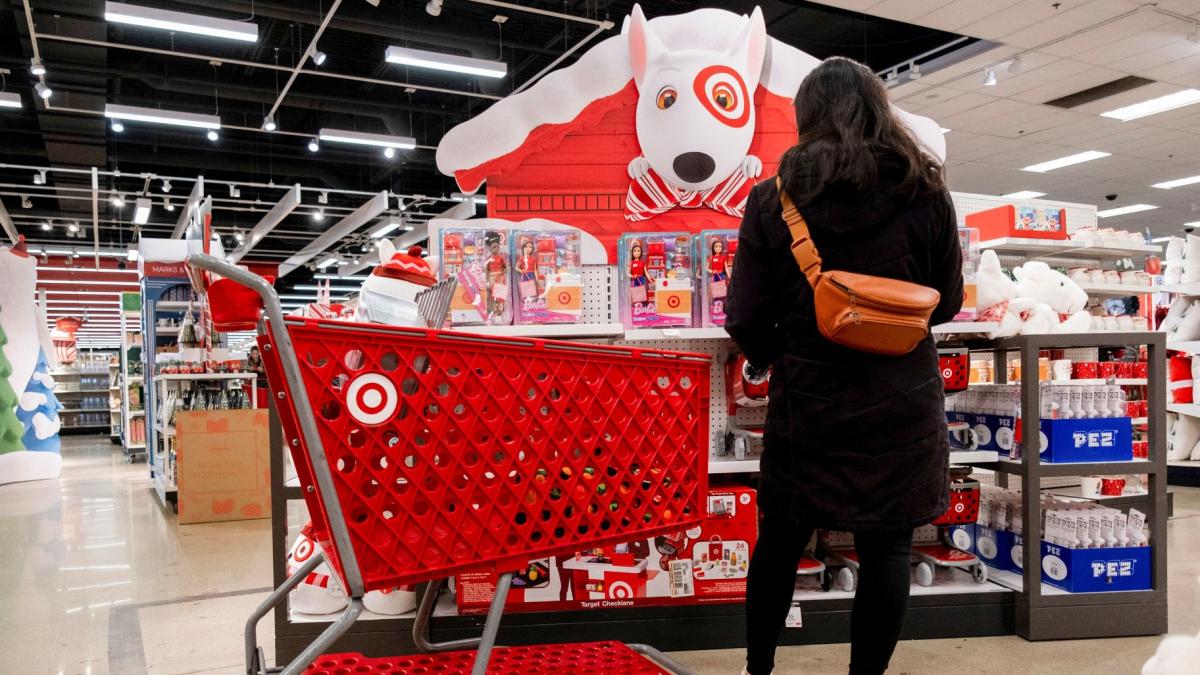 A customer shops at a Target store on the week of Black Friday shopping in Chicago, Illinois, U.S. Nov. 26, 2024. (Vincent Alban / Reuters / File via CNN Newsource)