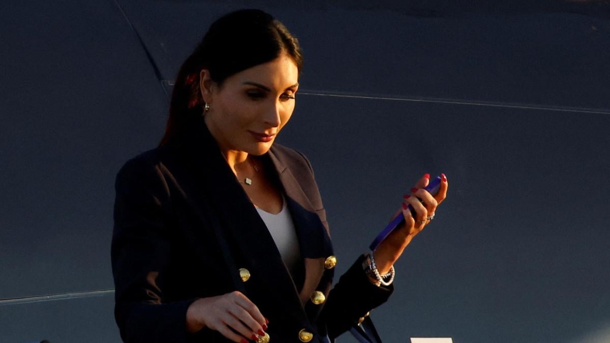 This September 2024 photo shows Laura Loomer in Philadelphia. (Eduardo Munoz / Reuters via CNN Newsource)