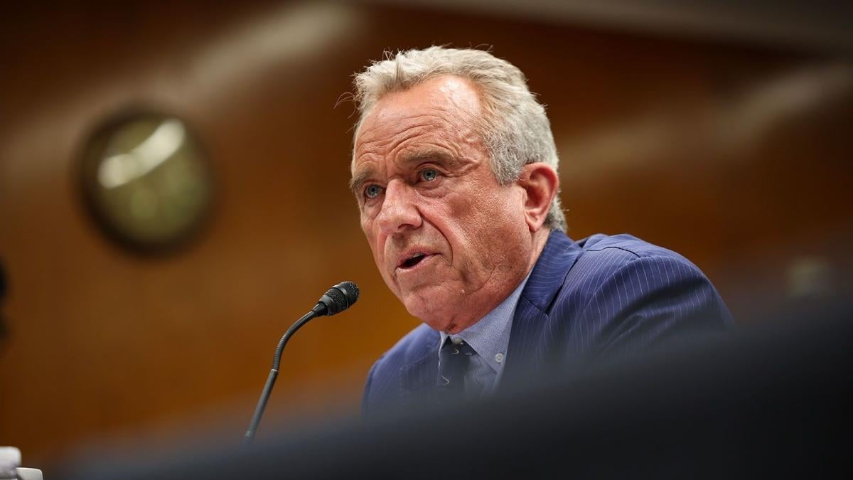 U.S. Secretary of Health and Human Services Robert F. Kennedy Jr. testifies before the Senate HELP committee on May 20, 2025, in Washington, DC. (Tasos Katopodis / Getty Images / File via CNN Newsource)