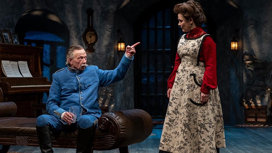 "The Dance of Death" at Steppenwolf (Michael Brosilow) 