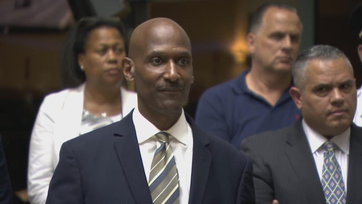 Interim Chicago Police Supt. Fred Waller speaks during a July 5, 2023, news conference. (WTTW News)