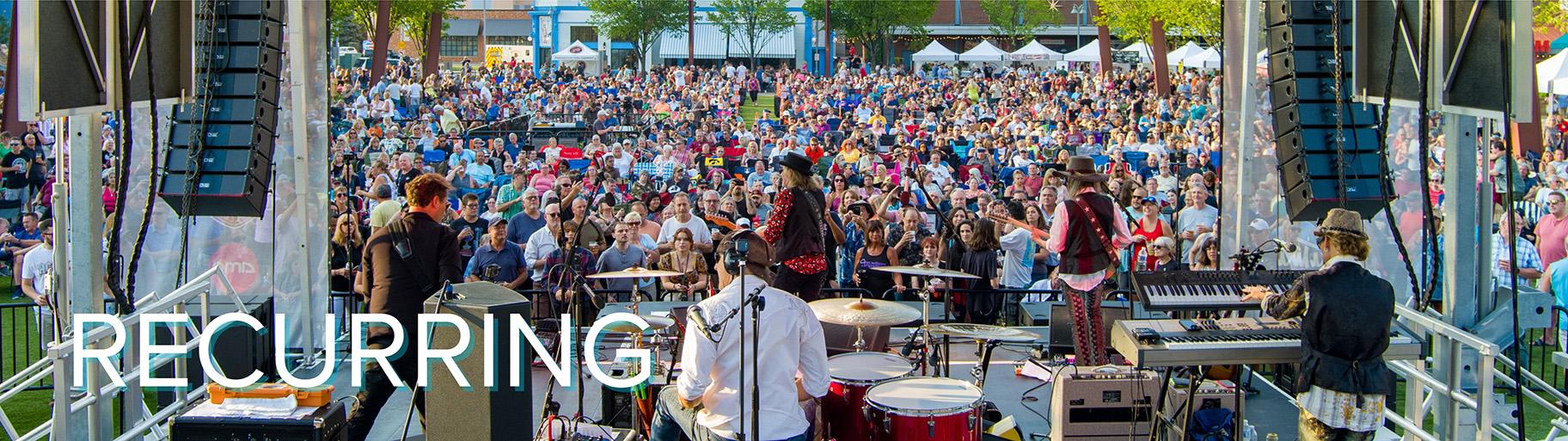 Rockin' in the Park Concert Series. (Courtesy of Village of Rosemont)