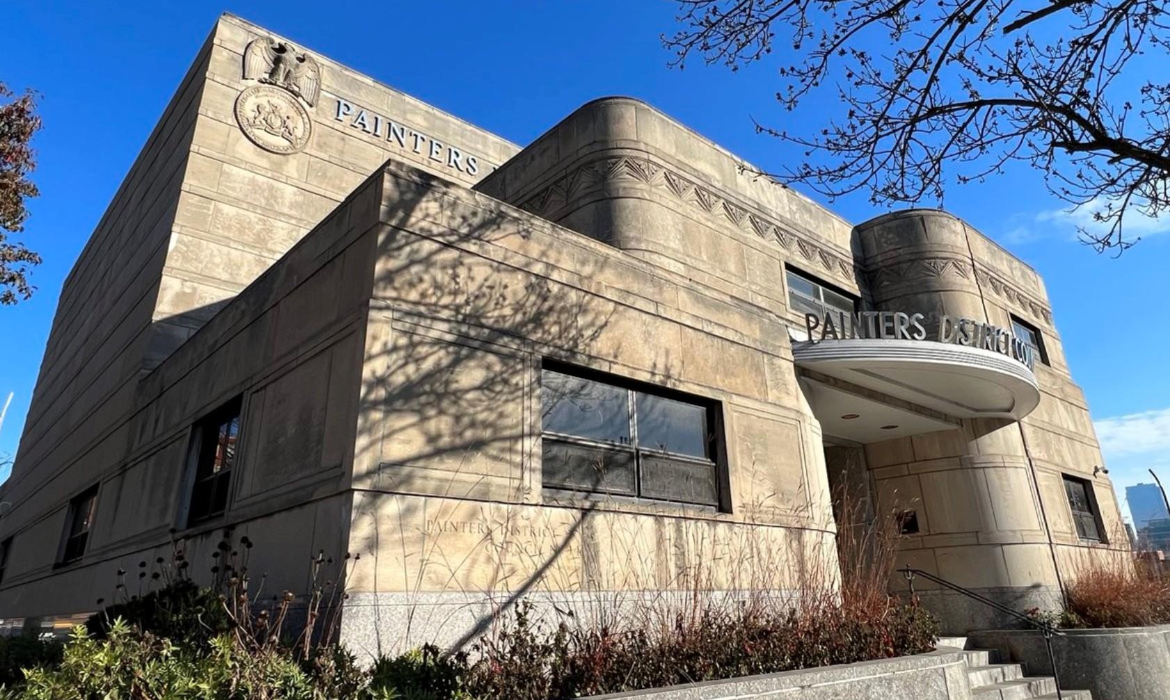 Painters District Council #14, a 2026 Chicago 7 Most Endangered. Painters District Council #14, 1456 W. Adams St., 1956, Vitzthum &amp; Burns. (Debbie Mercer)