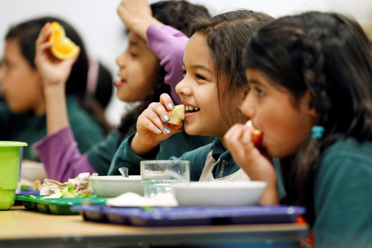 Students at the Academy for Global Citizenship learn both English and Spanish in the school's two-way immersion program. That program will soon be shared with kids at Spry Elementary. (U.S. Department of Agriculture)