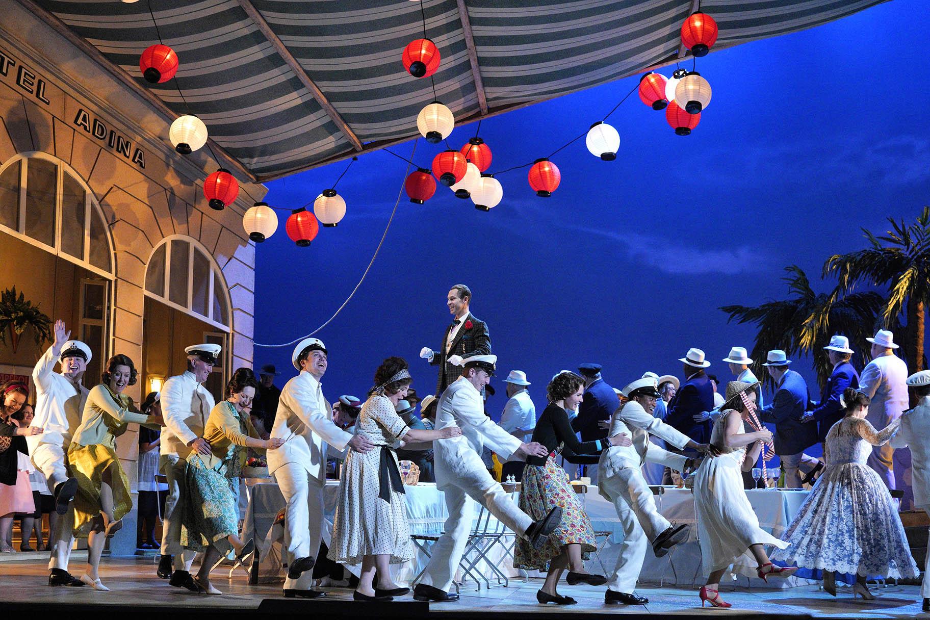 The company of “The Elixir of Love.” (Photo by Cory Weaver)