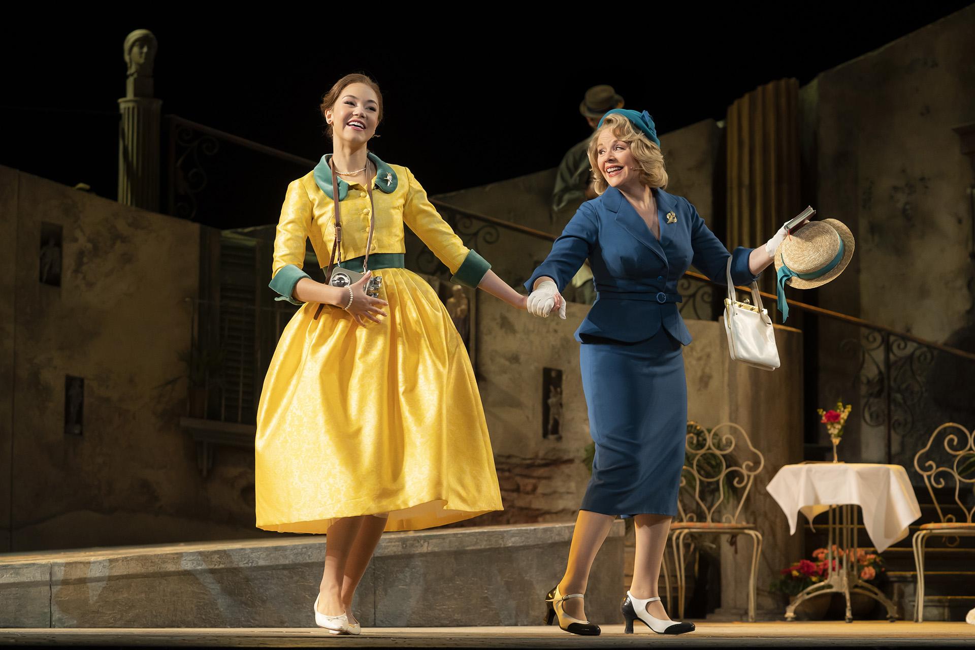 Solea Pfeiffer and Renée Fleming in the “The Light in the Piazza” at Lyric Opera House. (Photo by Liz Lauren)
