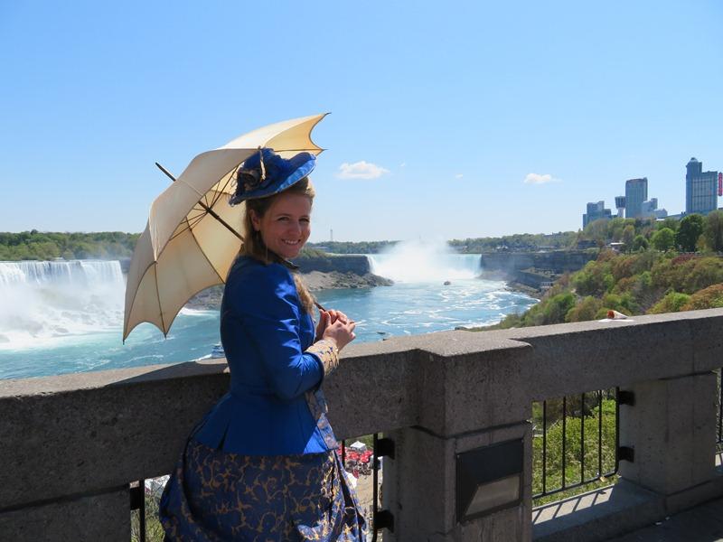 Niagara Falls inspired Sibylle Randoll to set out on a journey recreating her great-great-grandfather’s 1880-1882 trip to America.