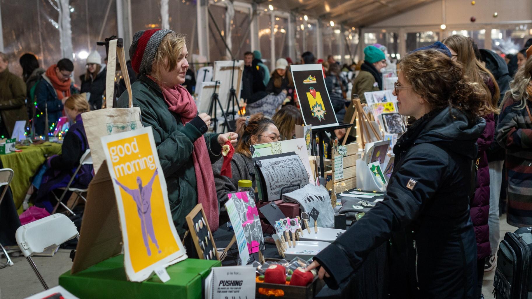 Millennium Park Art Market, 2019. (Courtesy of the Department of Cultural Affairs and Special Events)