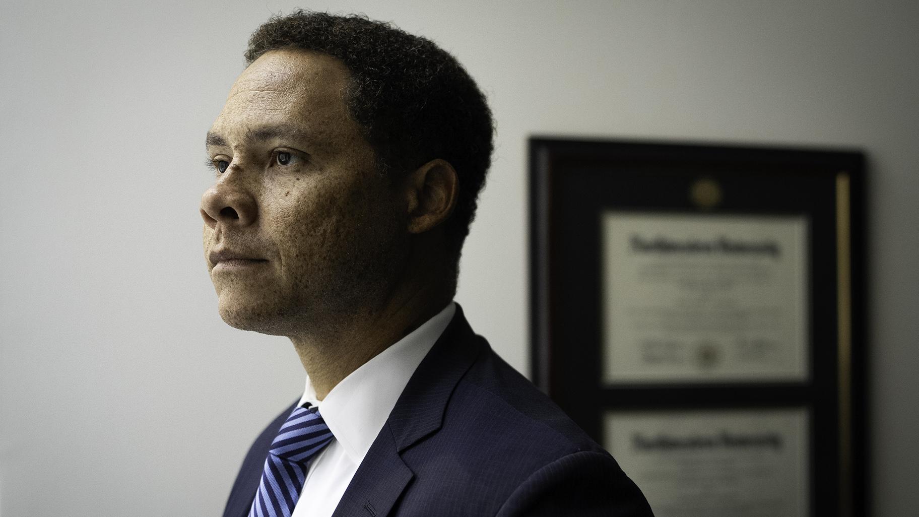 Ald. Matt Martin (47th Ward) wrote a measure requiring the police department to complete a staffing study, but it has yet to get underway. (Sarahbeth Maney / ProPublica)