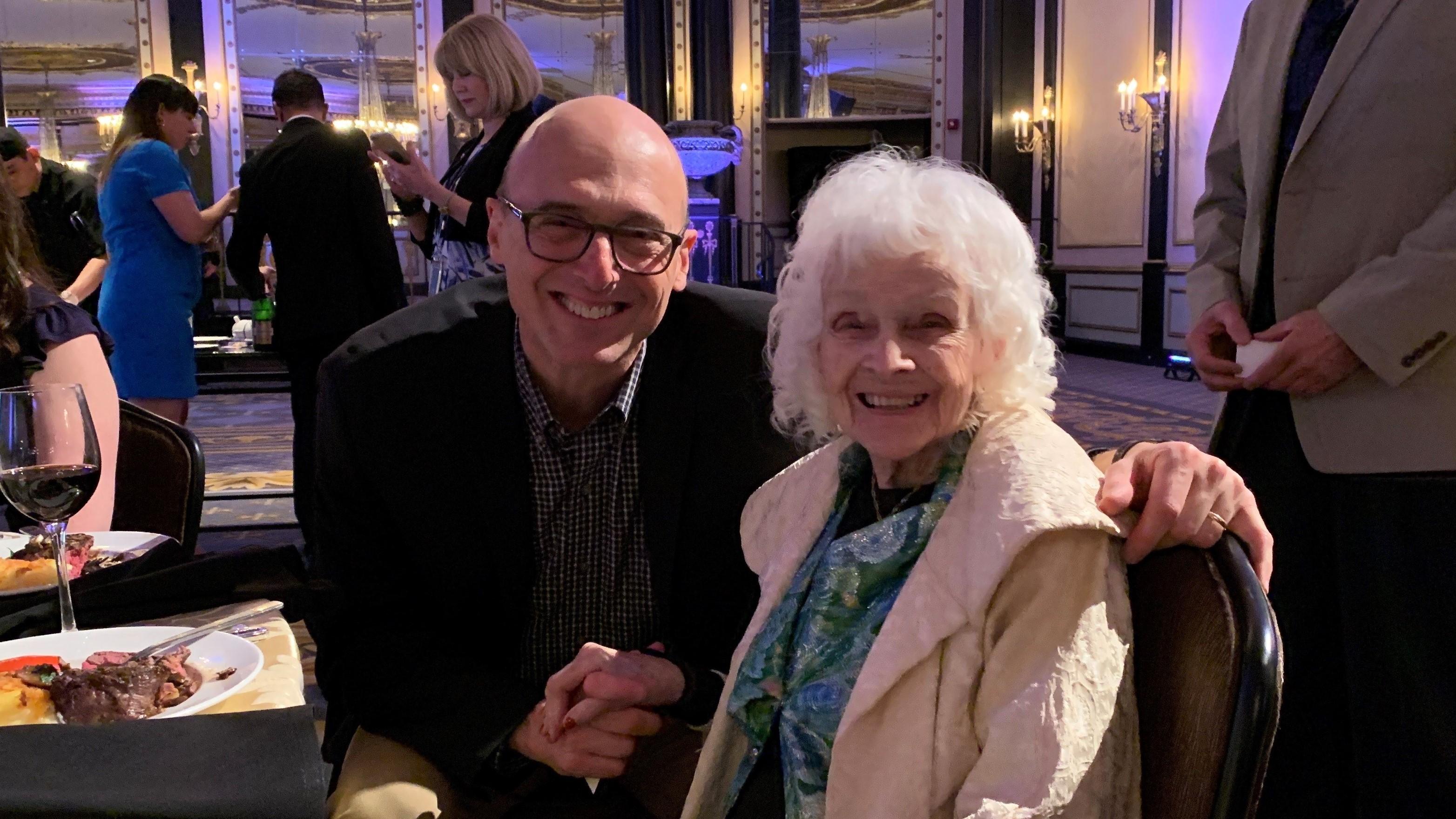 Jay Shefsky with Dorothy Olson Pauletti