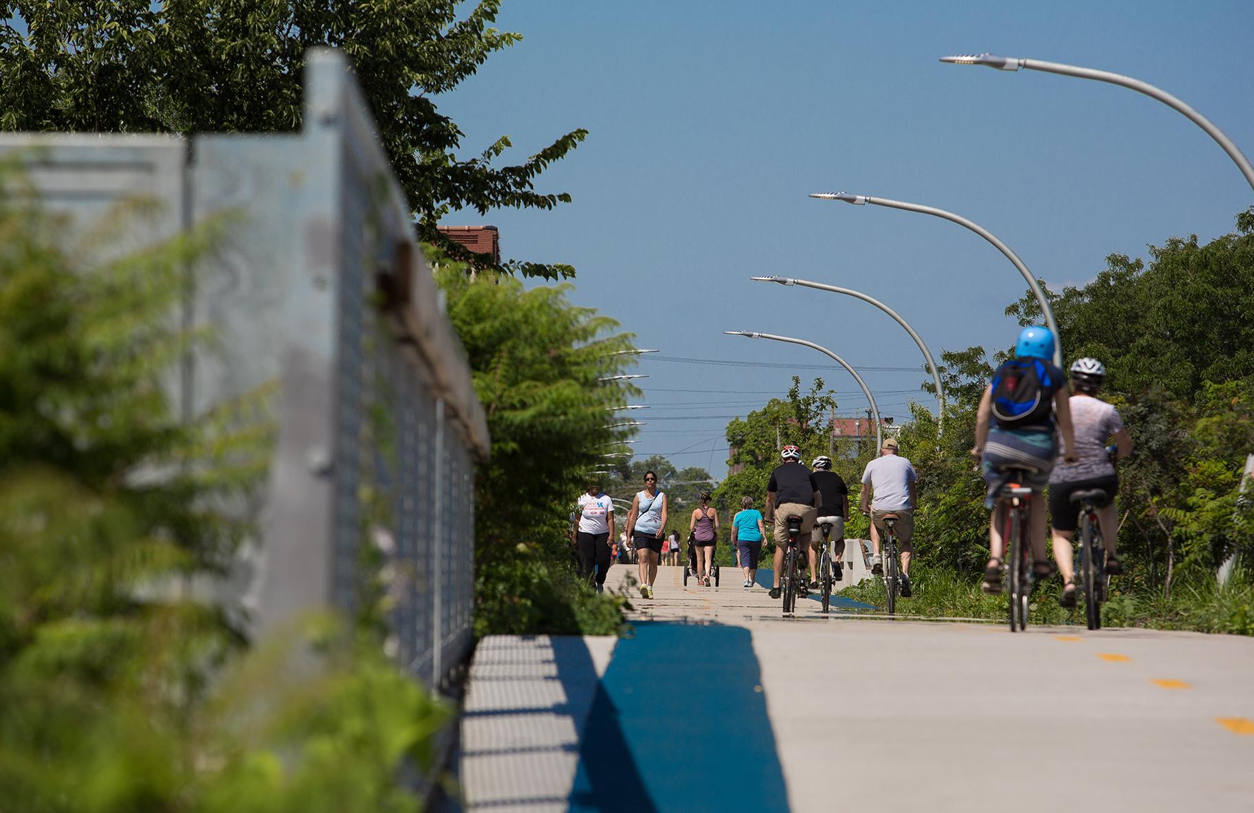 The 606 Trail (Courtesy The Trust for Public Land)