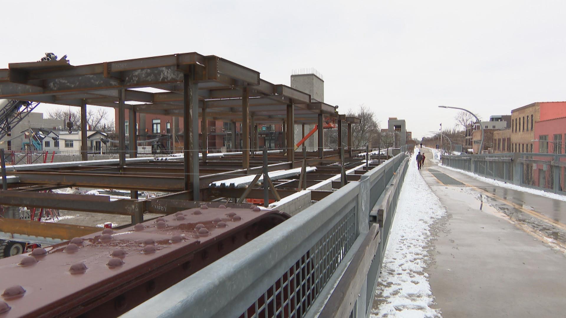 The 606 trail in Chicago. (WTTW News)