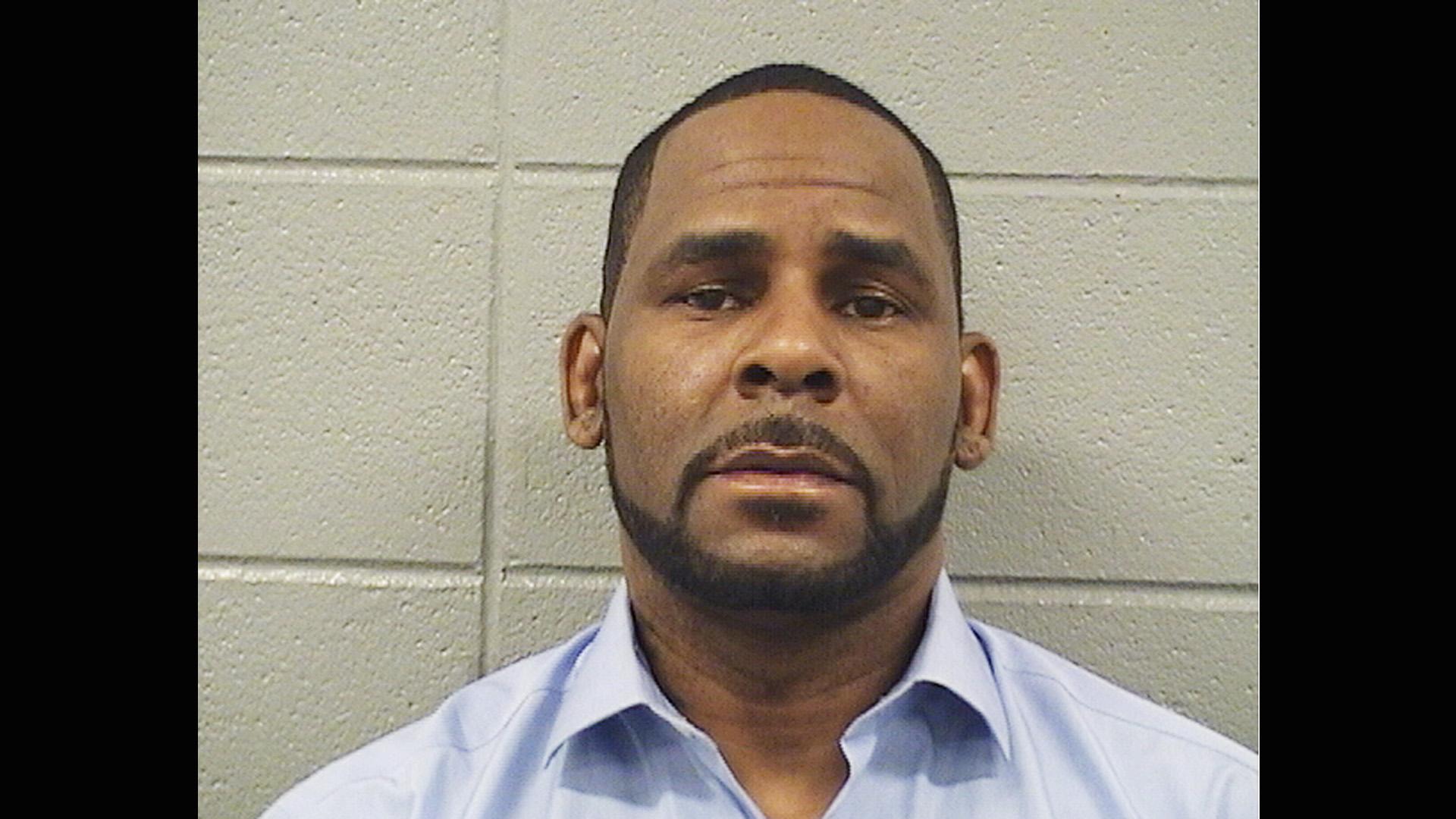 In this Wednesday, March 6, 2019 booking photo released by the Cook County Sheriff’s Office is R. Kelly. (Cook County Sheriff’s Office via AP)