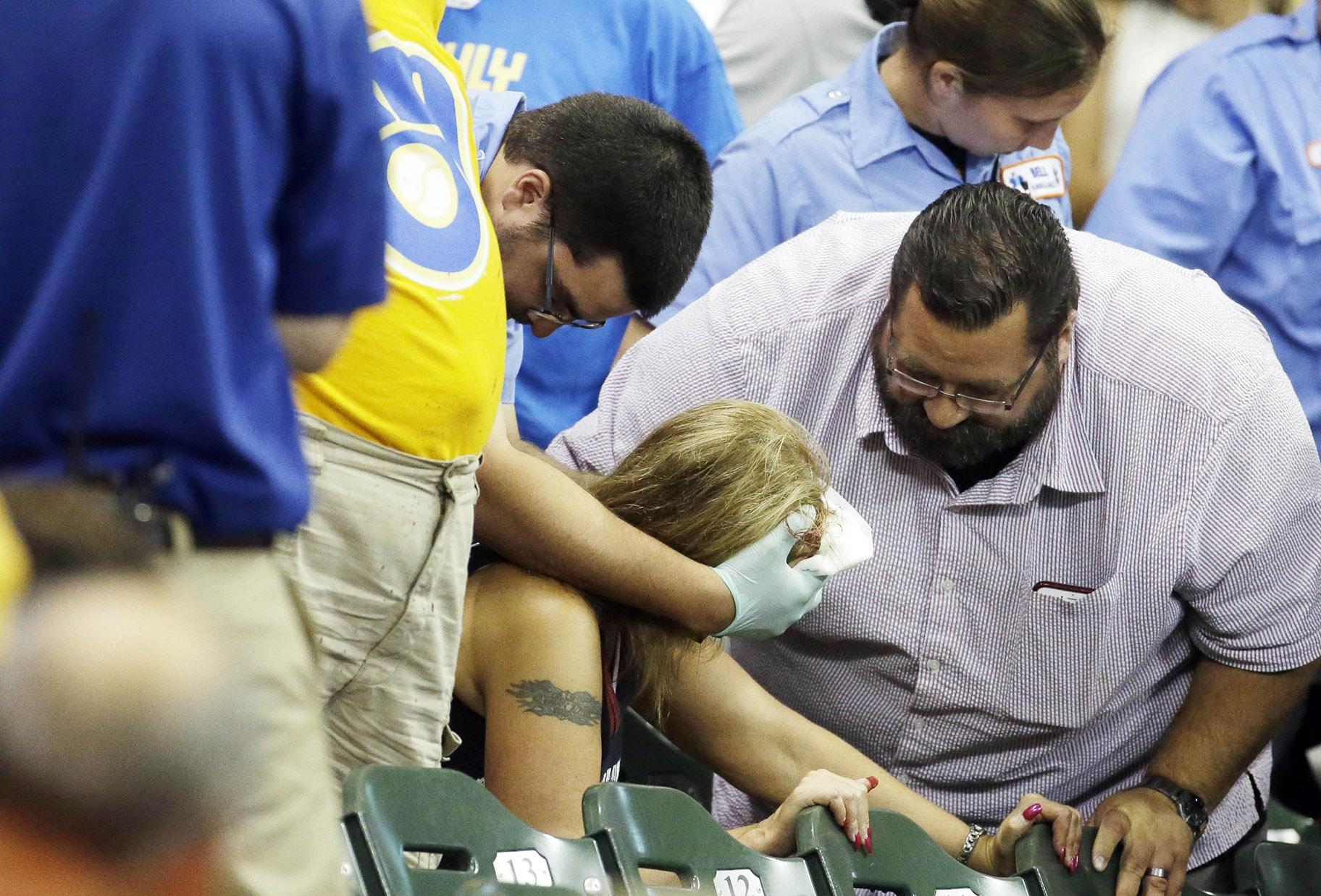 Young girl hit by foul ball at Astros game suffers from brain injury,  attorney says - The Washington Post