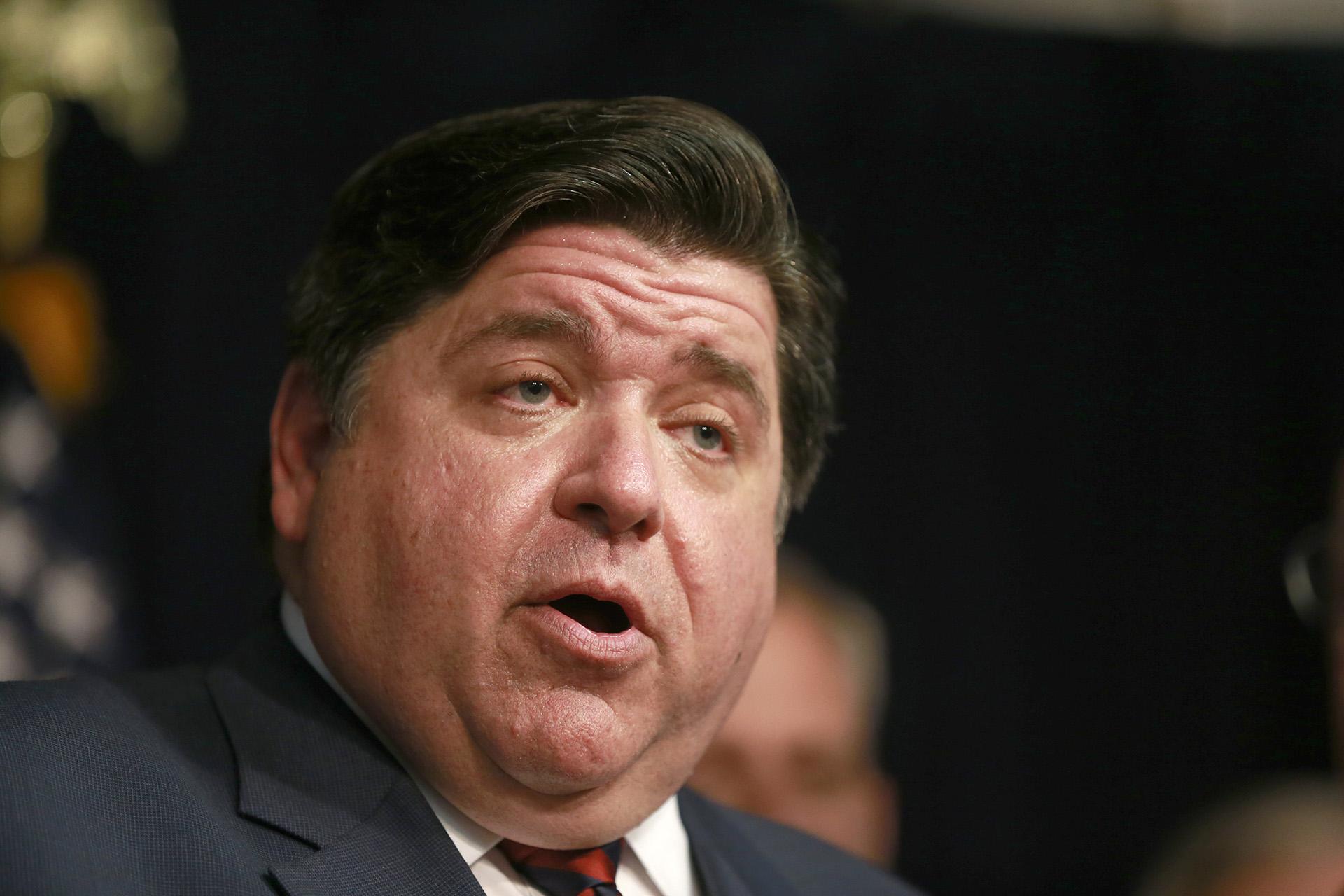 In this Wednesday, June 5, 2019, file photo, Gov. J.B. Pritzker speaks in downtown Chicago. (AP Photo / Amr Alfiky, File)