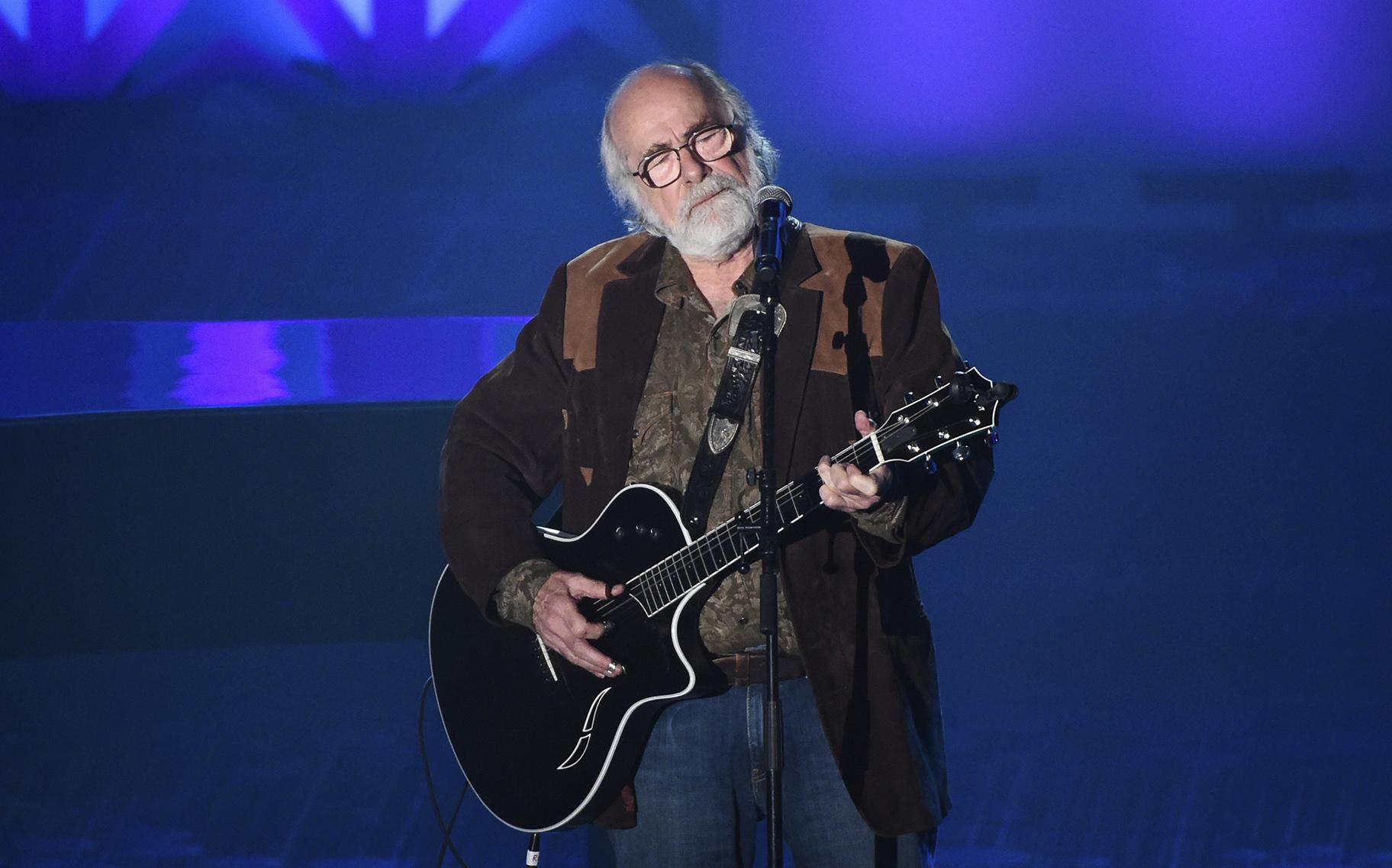 This June 18, 2015 file photo shows Robert Hunter at the 46th Annual Songwriters Hall Of Fame Induction and Awards Gala in New York. (Photo by Evan Agostini / Invision / AP, File)