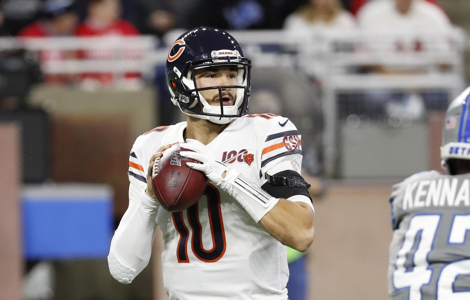 Trubisky's 3rd TD Pass Lifts Bears to 24-20 Win Over Lions, Chicago News