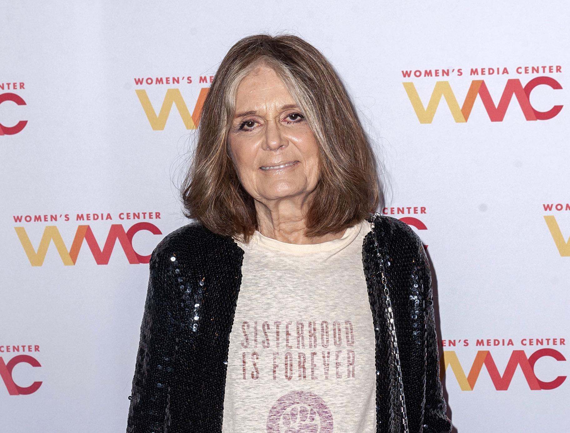 This Oct. 22, 2019 file photo shows Gloria Steinem at the 2019 Women’s Media Awards in New York. (Photo by Christopher Smith / Invision / AP, File)