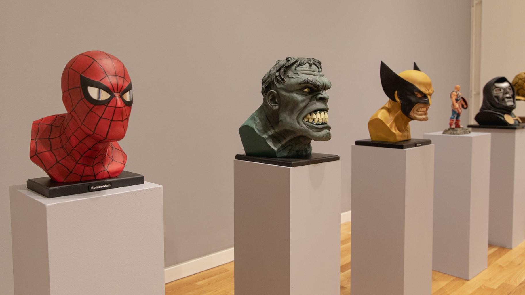 “Marvelocity: The Art of Alex Ross” runs through Aug. 20, 2023, at the Elmhurst Art Museum. (Michael Izquierdo / WTTW News)