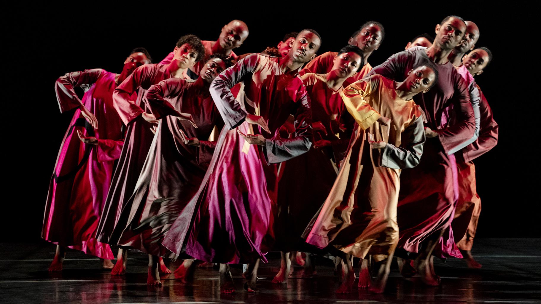 Alvin Ailey American Dance Theater performs Robert Battle’s “Mass” on March 2, 2022. (Credit: Paul Kolnik)