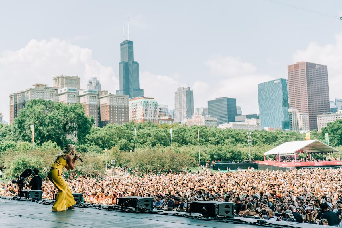 Aly & AJ (Photo by Sydney Gawlik for Lollapalooza 2021) 