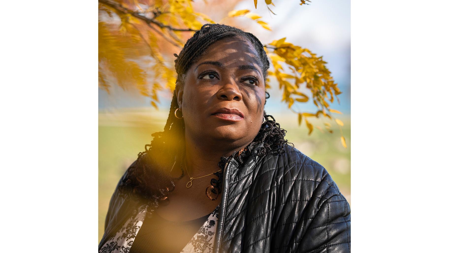 Chicago police swarmed into Anjanette Young’s home in a raid on the wrong address. She often finds peace by visiting the lakefront. (Sarahbeth Maney / ProPublica)