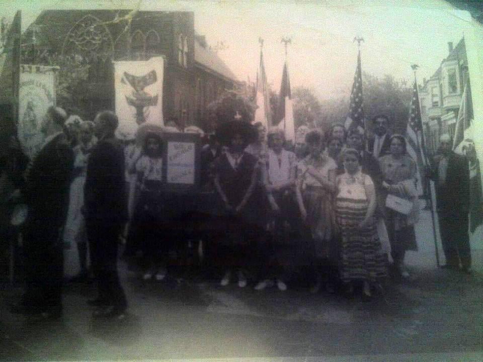 A photo shared by Anthony Martinez shows his family participating in the Mexican Independence Day Parade in South Chicago in the 1960s. (Courtesy of Anthony Martinez)
