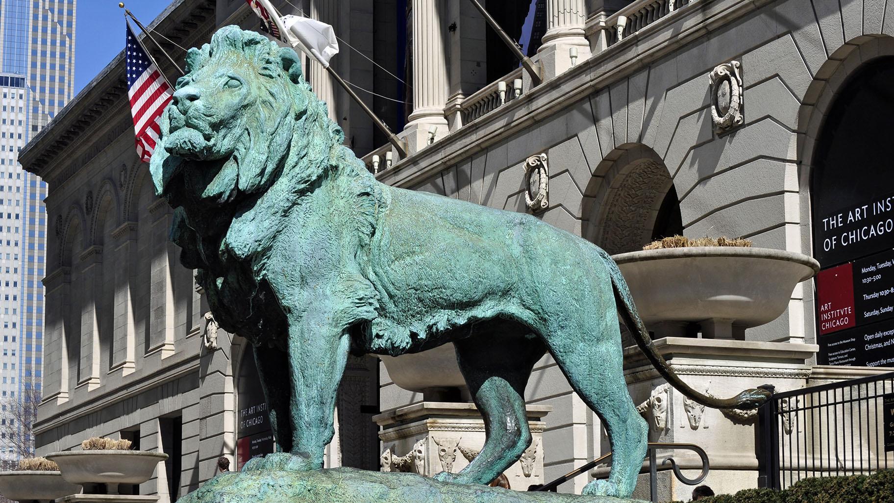 Ask Geoffrey The History of the Art Institute Lions Chicago News WTTW