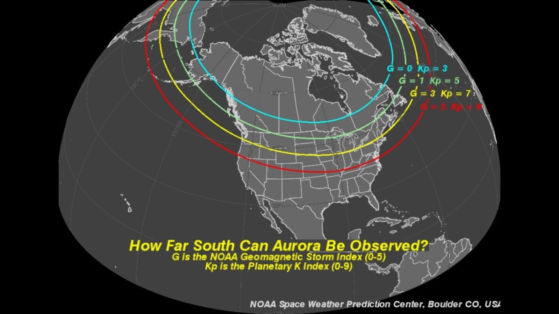How to read the jargon in a space weather forecast: Mind your G’s and K’s. (National Oceanic and Atmospheric Administration)
