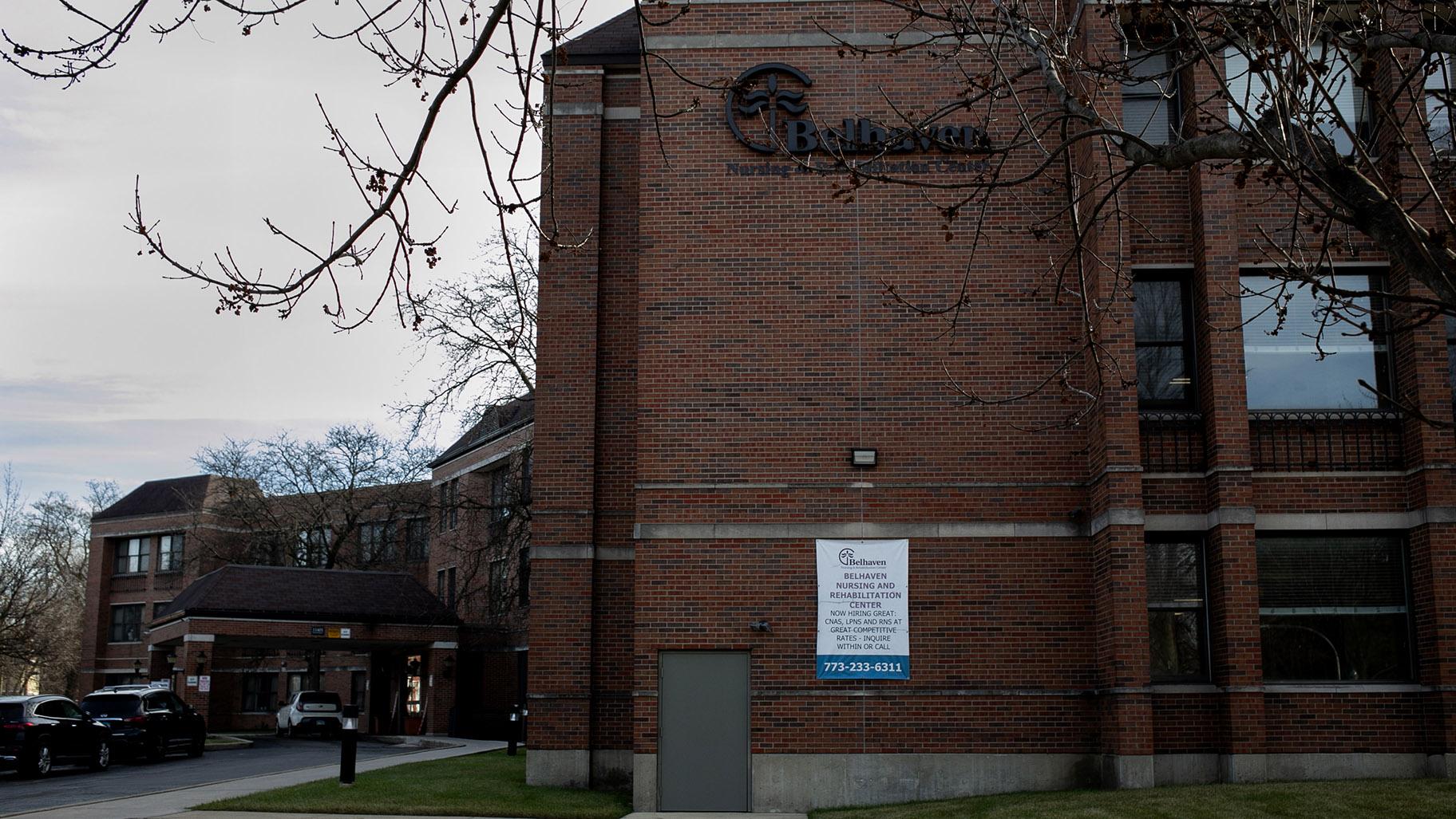 Belhaven Nursing Home and Rehabilitation Center, 11401 S. Oakley Ave., has amassed 18,700 in state fines and more than $879,000 in federal fines over the past four years. (Credit: Brittany Sowacke)