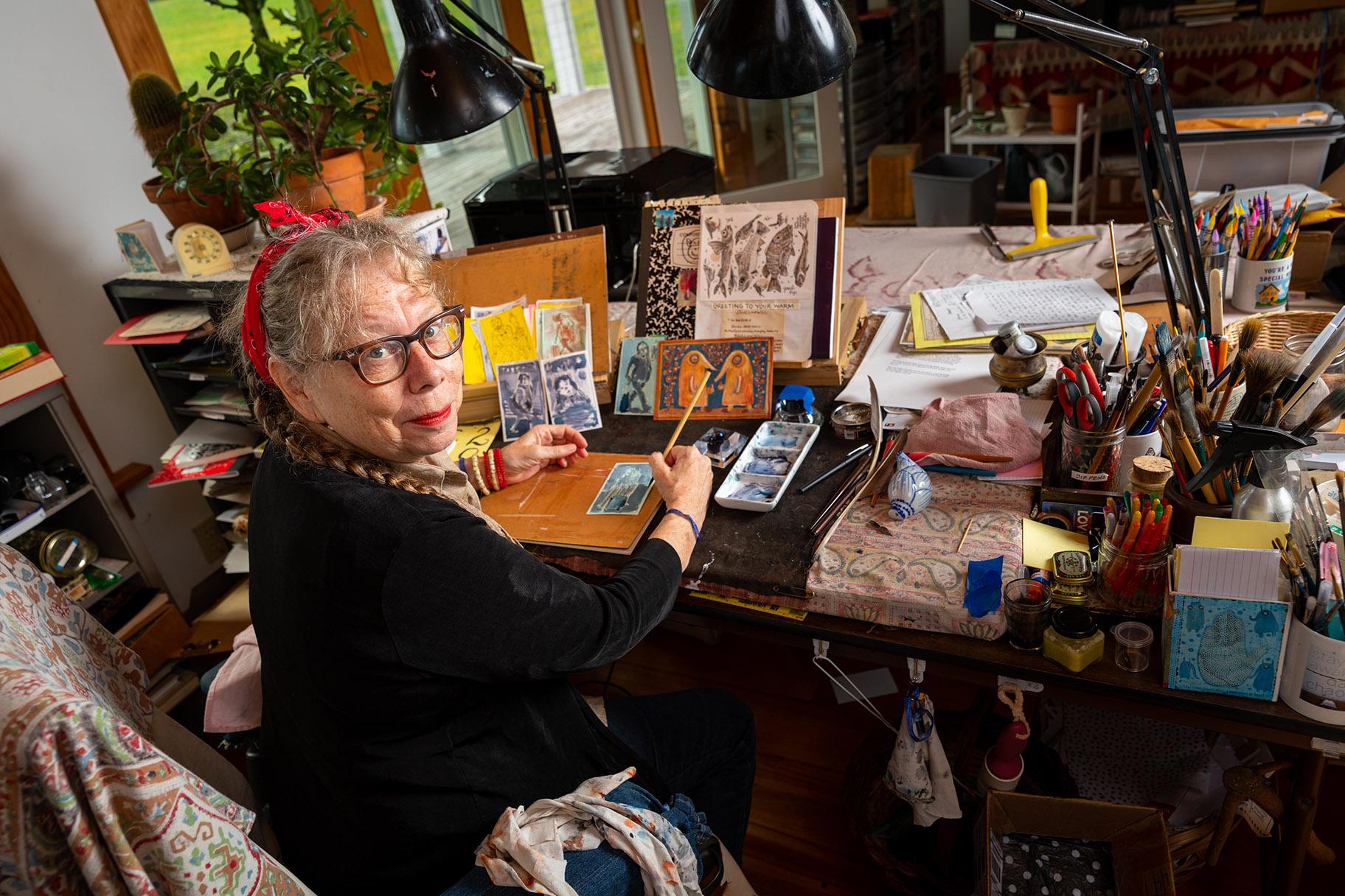 Lynda Barry (Credit: John D. & Catherine T. MacArthur Foundation)