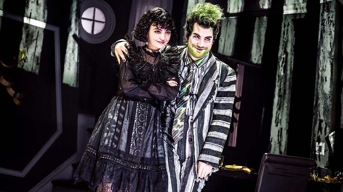 The touring production of “Beetlejuice” will hit Chicago. (Credit: Matthew Murphy)
