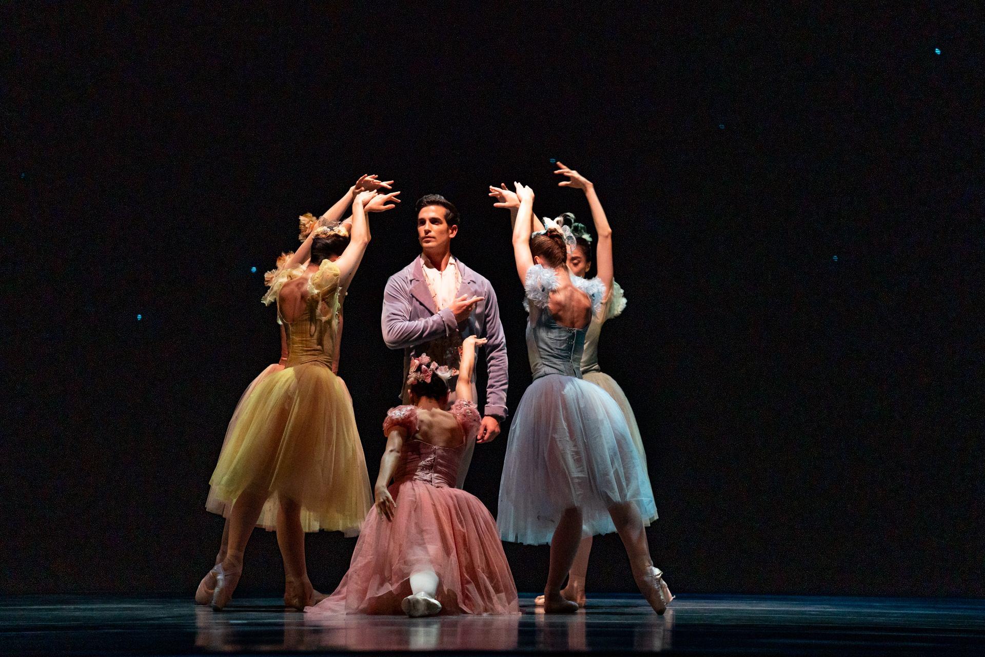 Alberto Velaquez performs in “Birthday Variations.” (Photo by Cheryl Mann)