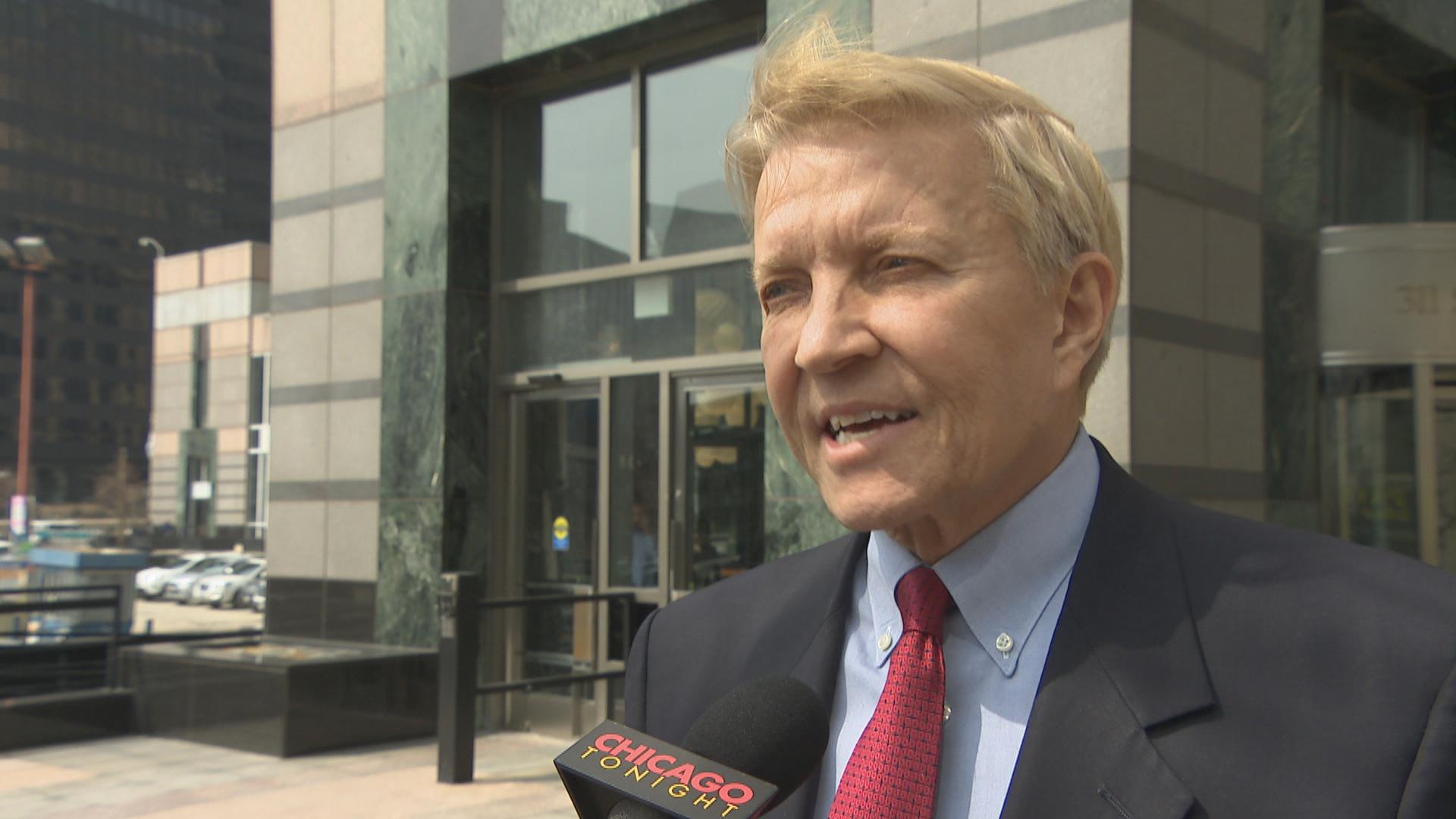 Attorney Bob Fioretti represents the city of Harvey.