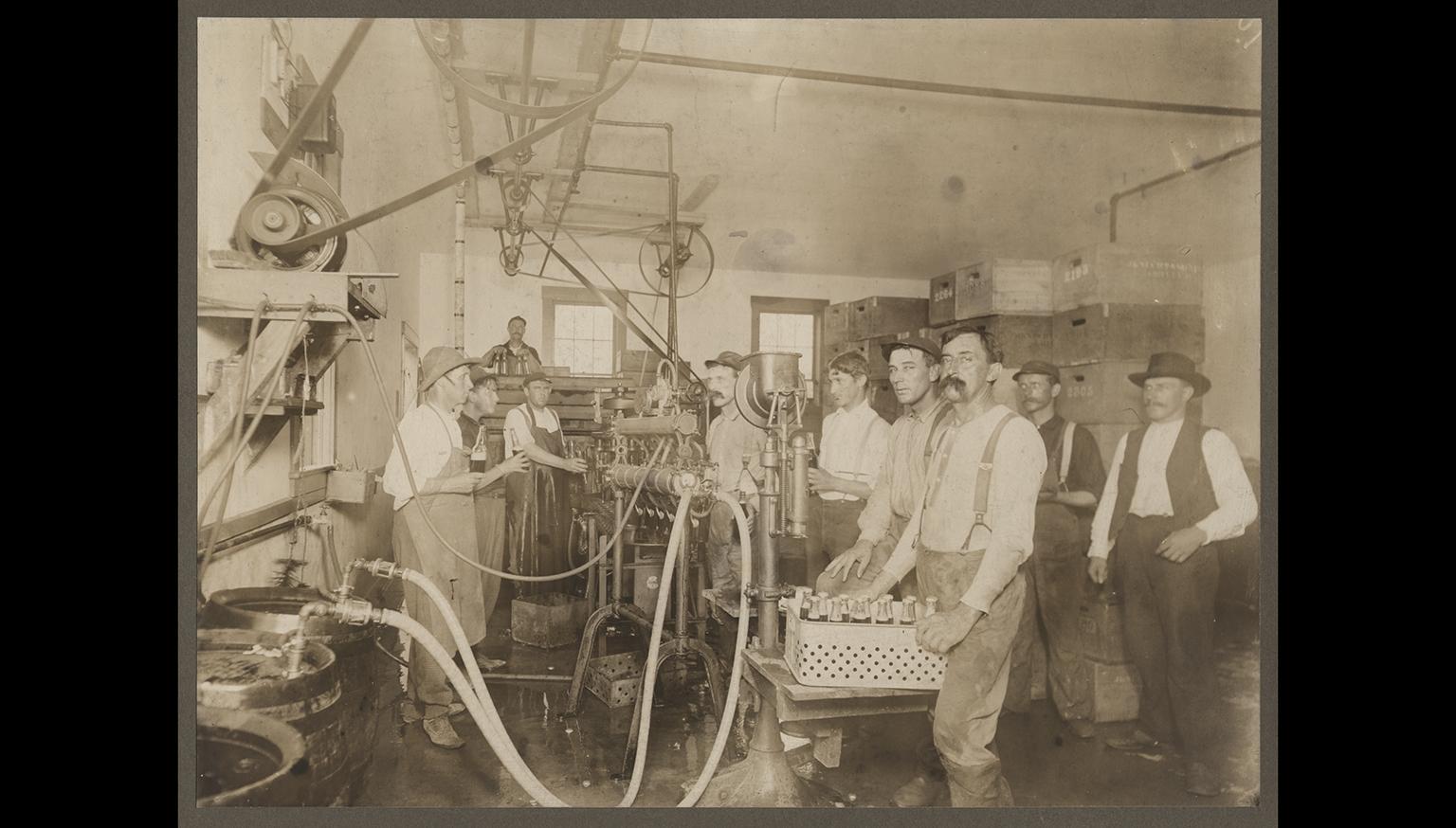  Chemist John Ewald Siebel came to Chicago from Germany in 1866 and pioneered new methods of brewing lager beer that are still in use today. He taught brewing classes in German and English at the Siebel Brewing Academy, which later transformed into existing Siebel Institute of Technology at 900 N. Branch St. (Chicago History Museum)