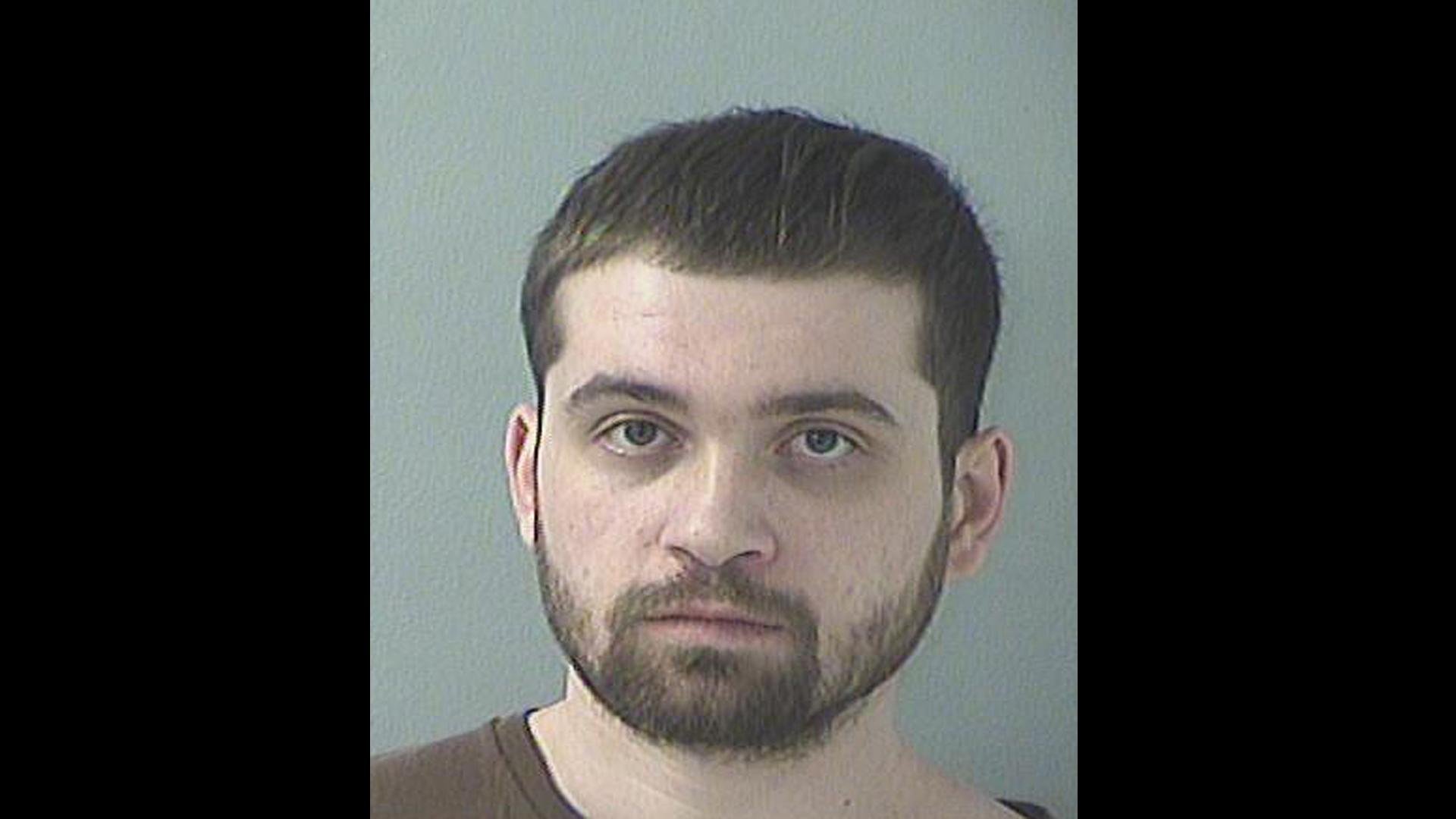 This 2019 booking photo provided by the Butler County (Ohio) Jail shows Brian Rini in Hamilton, Ohio. (Butler County (Ohio) Jail via AP)