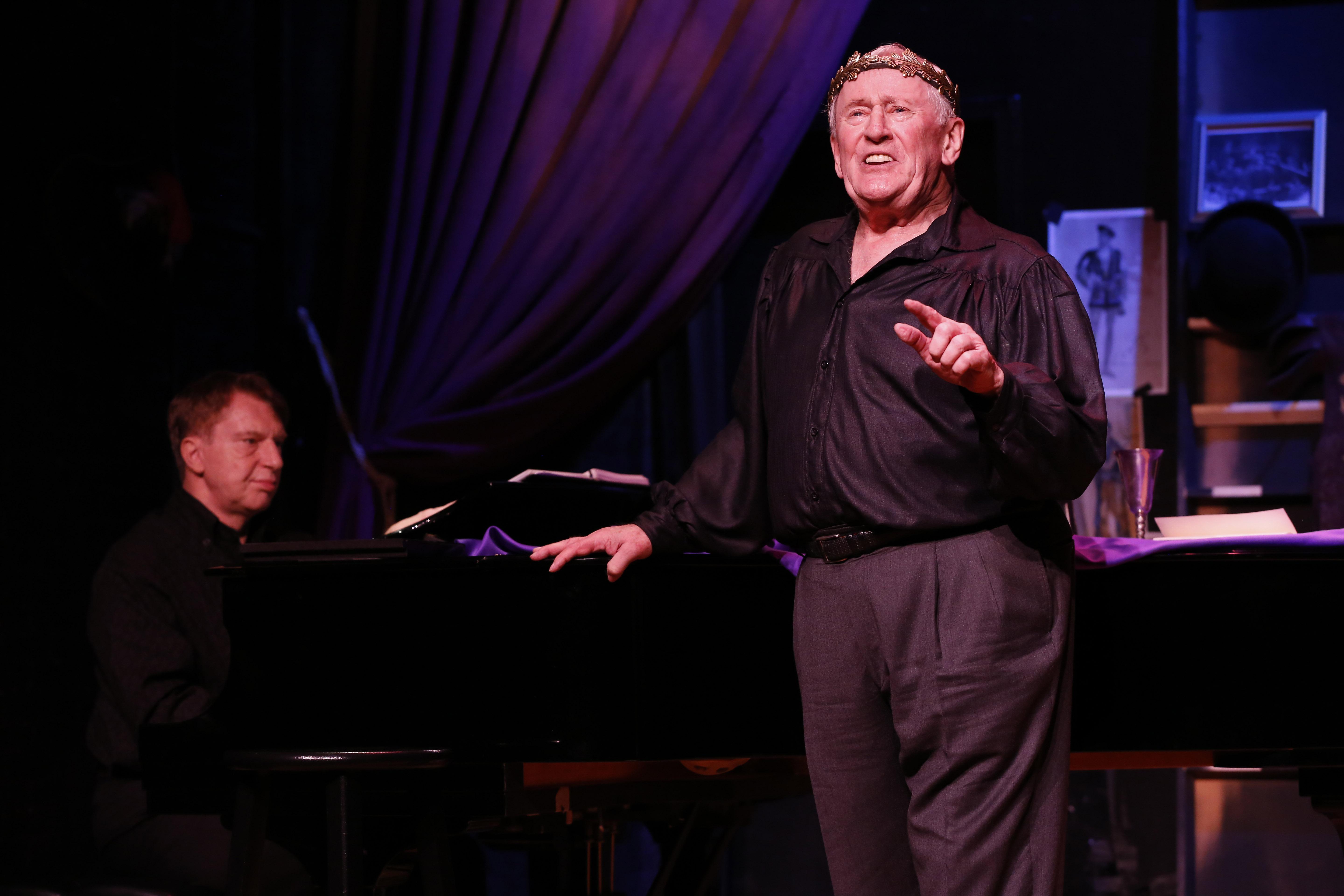 Len Cariou, right, and Mark Janas in “Broadway & The Bard.”