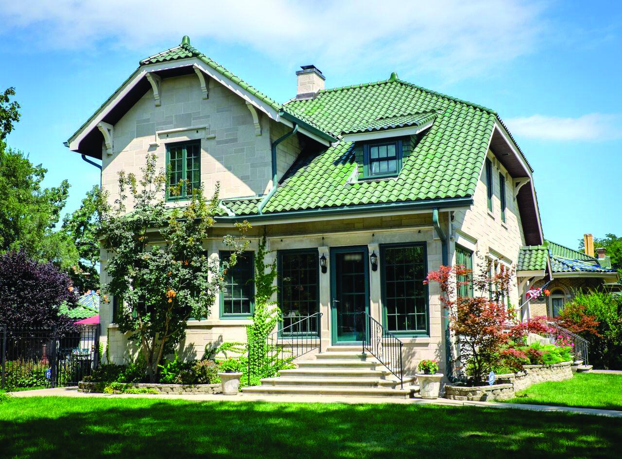 Among this year’s stops on the Bungalows and More tour is a home often referred to as the “phoenix house” because it sat unoccupied for several years before being rehabbed, according to tour organizers. (Courtesy the Berwyn Historical Society)