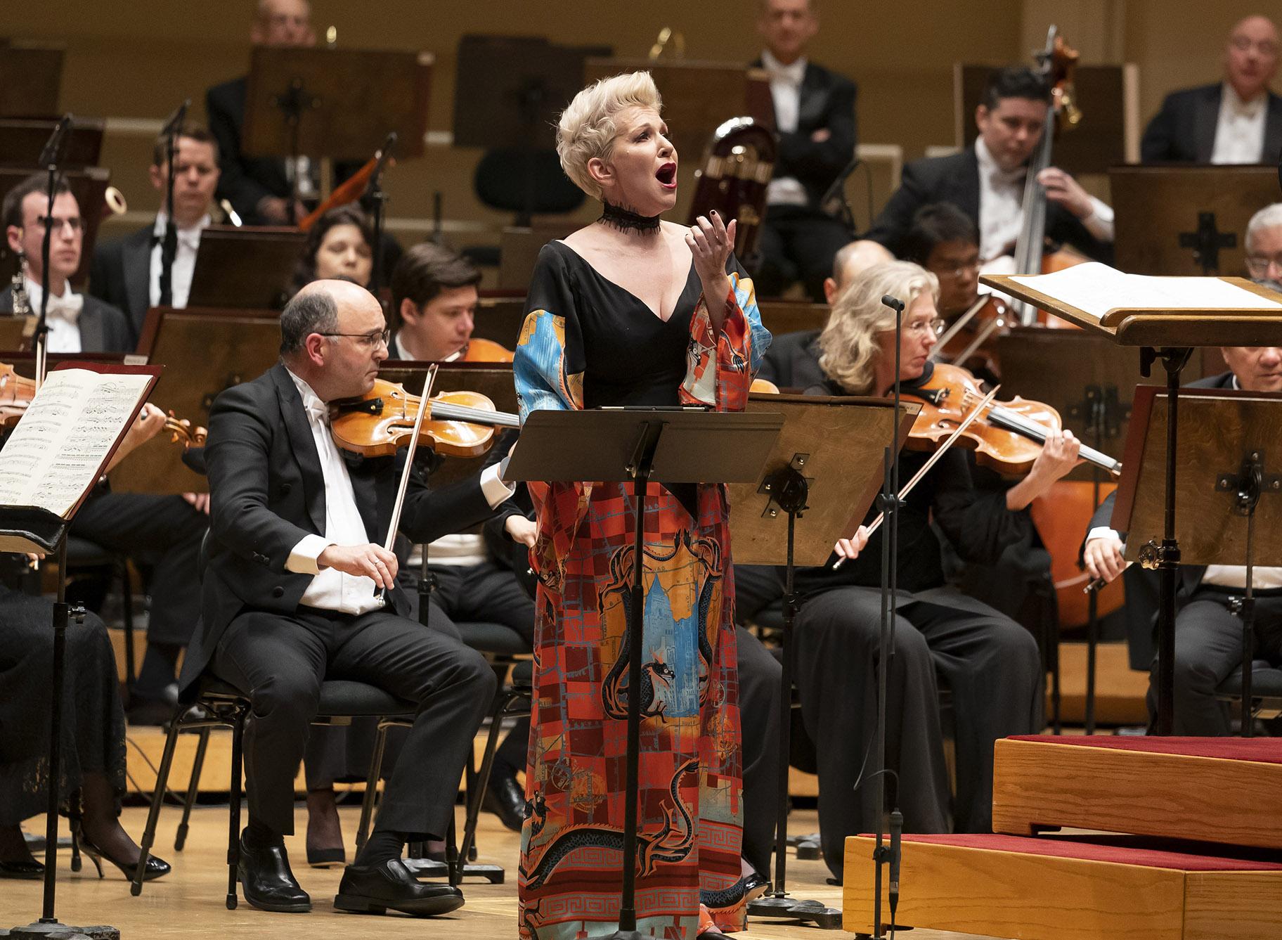 Mezzo-soprano Joyce DiDonato is soloist with the CSO in Berlioz’s lyric scene “The Death of Cleopatra.” (Photo © Todd Rosenberg)