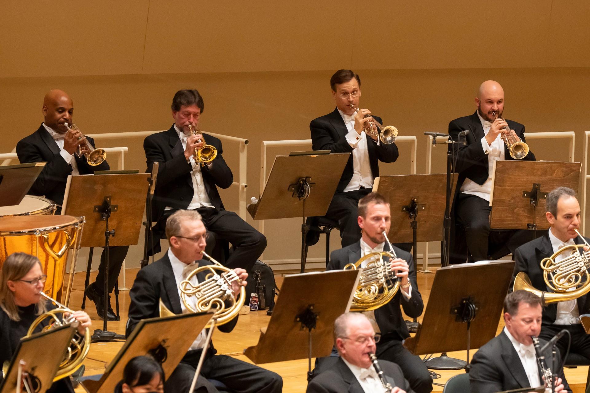 Members of the Chicago Symphony Orchestra perform a program featuring Tchaikovsky’s Suite from “Swan Lake” on Jan. 20, 2022. (Credit: Todd Rosenberg Photography)