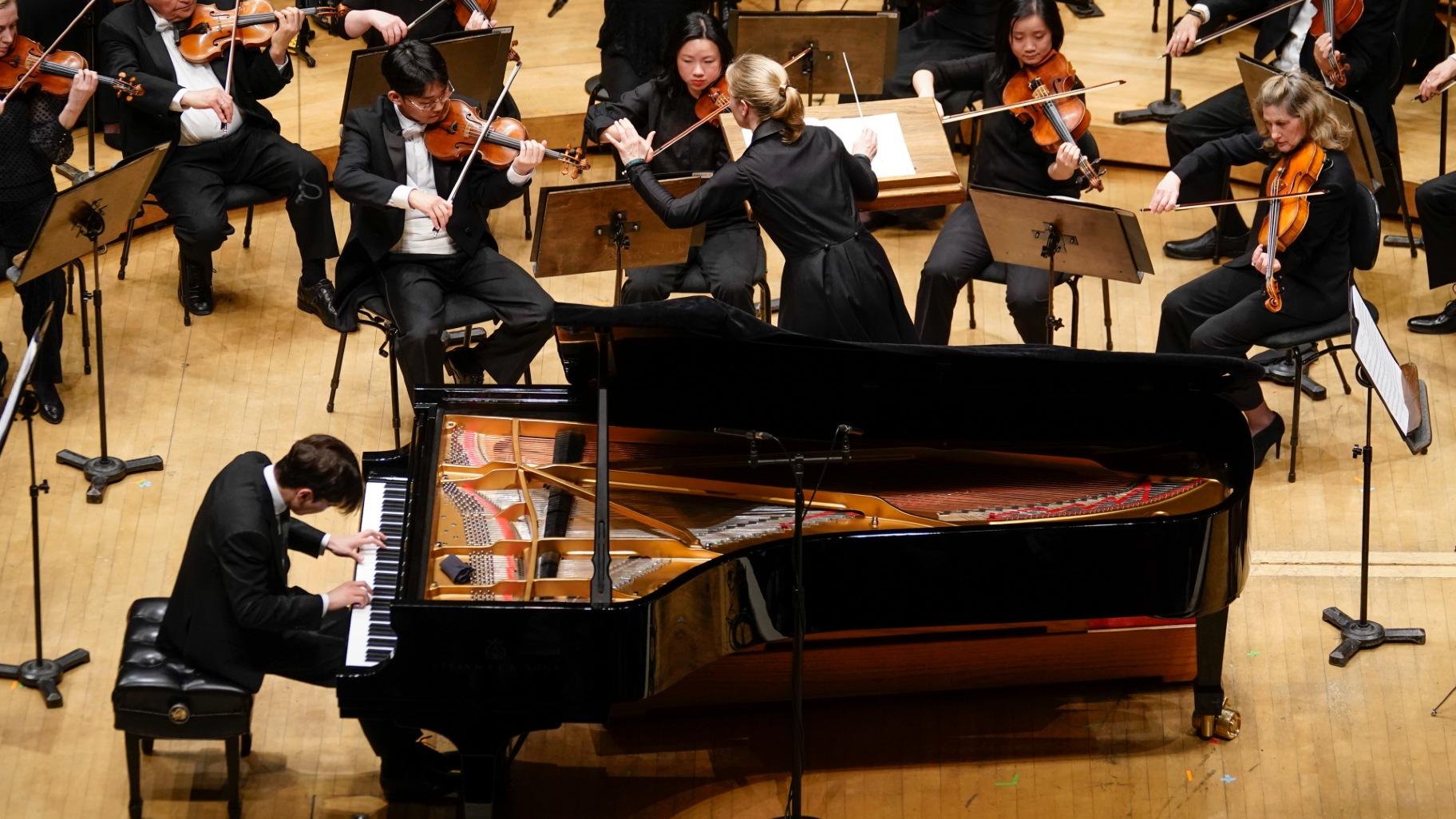 Seong-Jin Cho and conductor Gemma New make their CSO debuts in a performance of Beethoven’s “Piano Concerto No. 3” with the Chicago Symphony Orchestra. (Nuccio DiNuzzo)