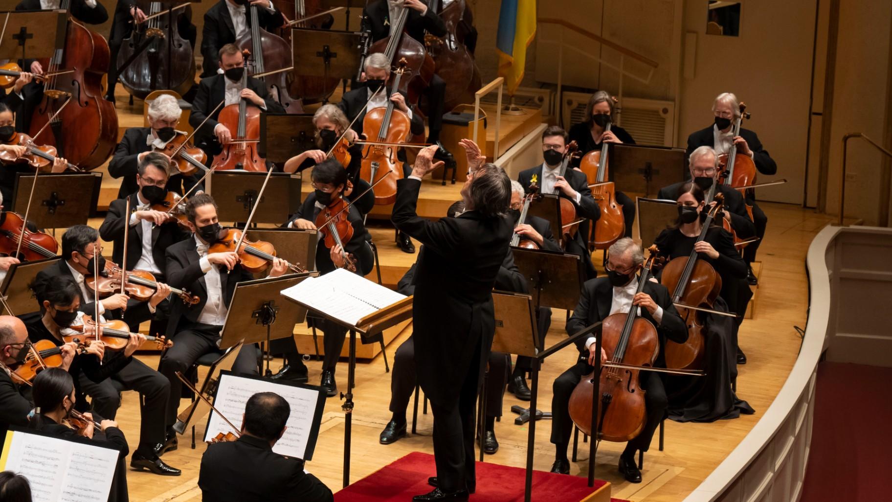 Music Director Riccardo Muti leads the CSO’s first performance of Florence Price’s “Symphony No. 3” on May 5, 2022. (Credit: Todd Rosenberg).