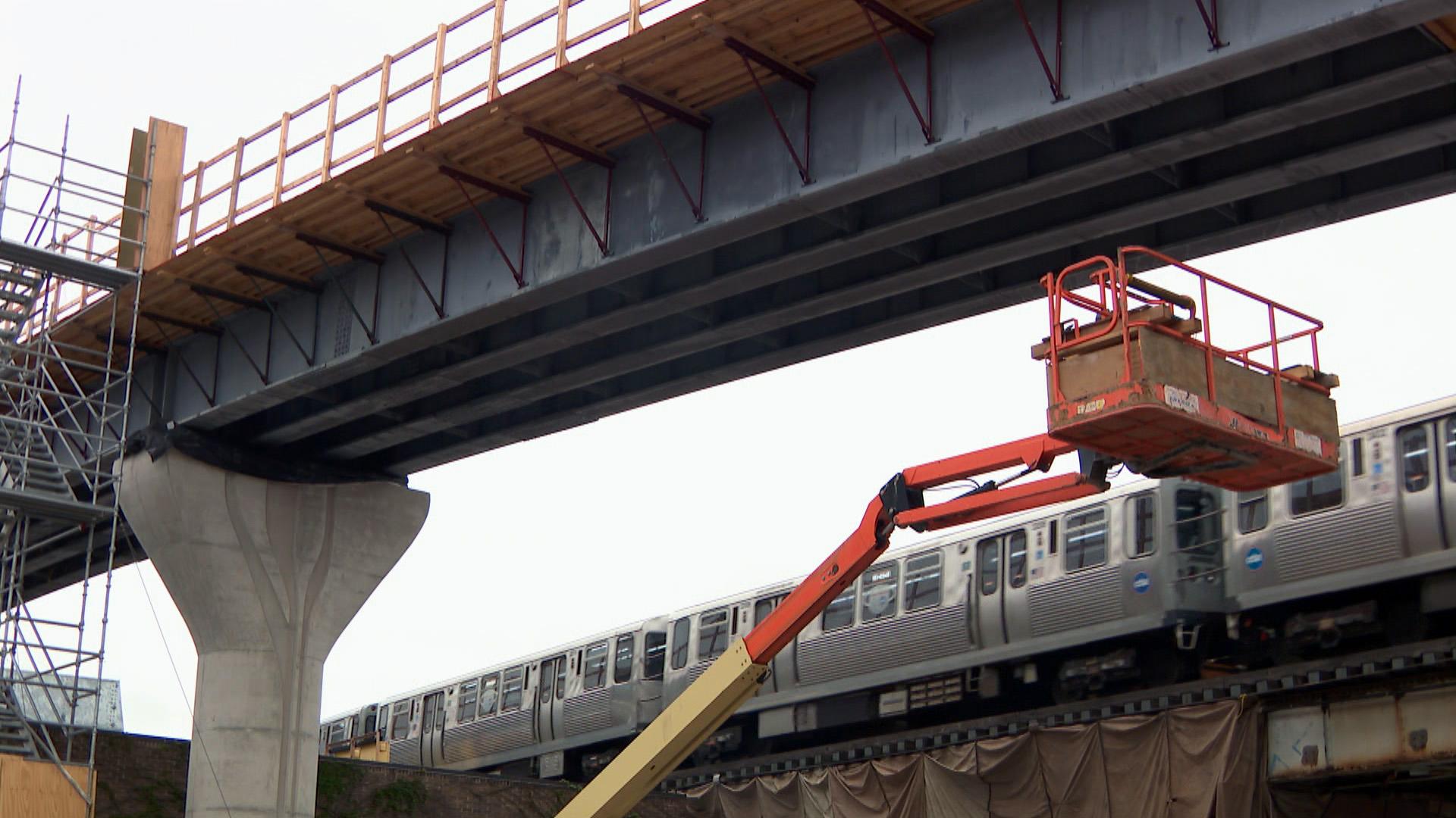 The CTA’s $2.1 billion Red-Purple Modernization project enters its next major phase on Sunday. (WTTW News)