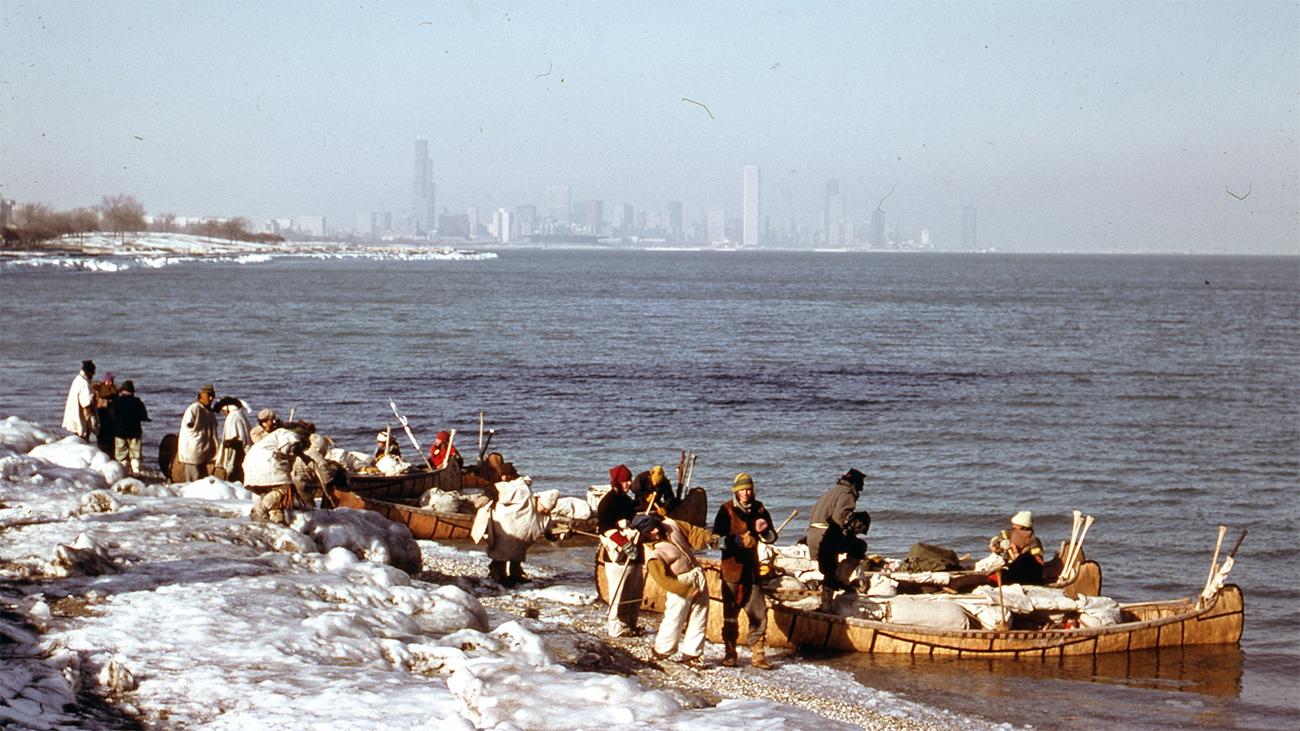 Ralph Frese inspired re-enactments of several famous 17th-century canoe voyages of North America by French explorers. (Octane Rich Media) 