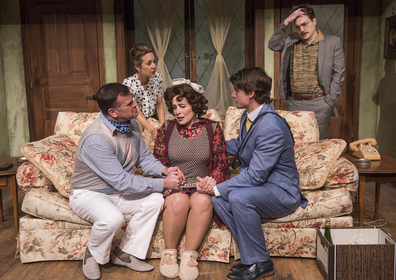 Cast of "Noises Off" (Credit: Michael Brosilow)