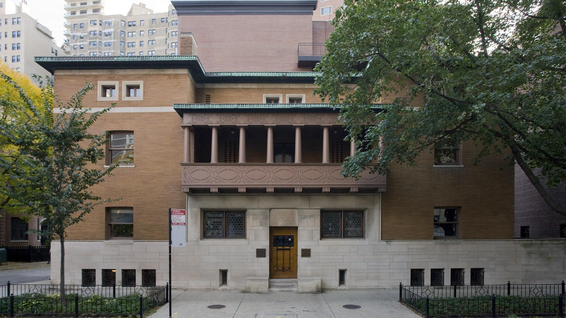Wright and Sullivan did collaborate on several influential projects during their professional relationship, including the notable Charnley-Persky House which still stands in Chicago’s Gold Coast neighborhood. (Courtesy of  the Society of Architectural Historians)