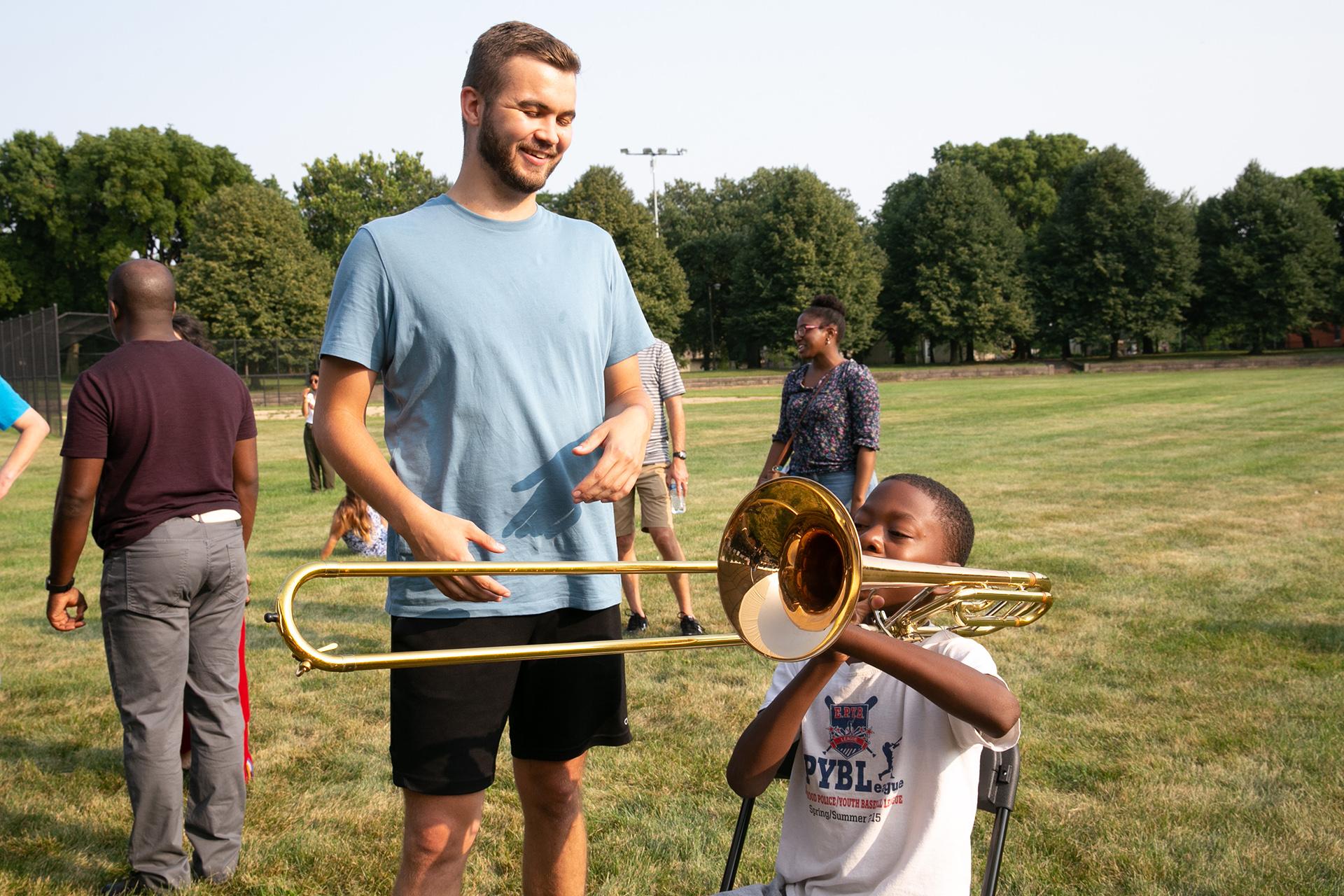 2018 Side by Side concert at Hamilton Park (Photo by Elliot Mandel)