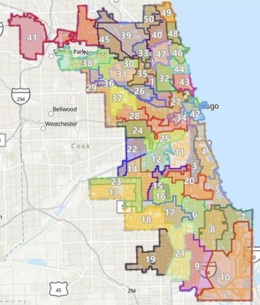 The compromise map that if supported by enough members of the Chicago City Council will avert a referendum. (Provided)