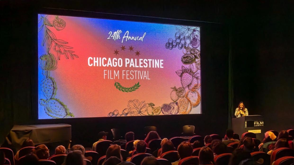 The 25th annual Chicago Palestine Film Festival runs April 11-25, 2026, at the Gene Siskel Film Center, including several post-screening Q&amp;As and additional encore screenings. (Courtesy of Nina Shoman-Dajani)